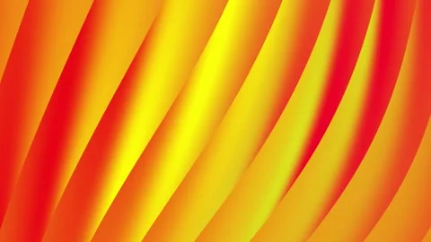 Diagonal orange yellow gradient lines create vibrant abstract background Stock Footage 301368366