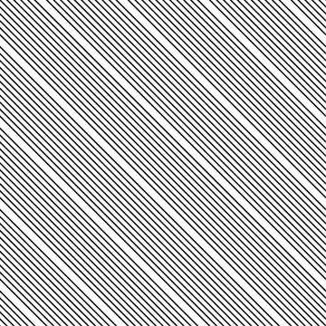 Diagonal, parallel lines seamless pattern. Vector art. Stock Illustration