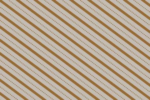Diagonal pattern. Diagonal lines and dashed brown on a coffee Illustrazione stock