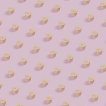 Diagonal pink toilet roll pattern Stock Illustration