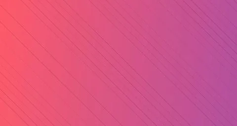 Diagonal pinstripes on warm gradient background Stock Illustration