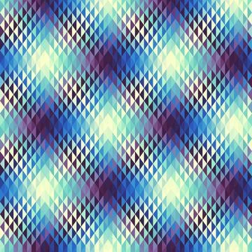 Diagonal plaid pattern. Moire overlapping effect. Vector seamless image. イラスト素材
