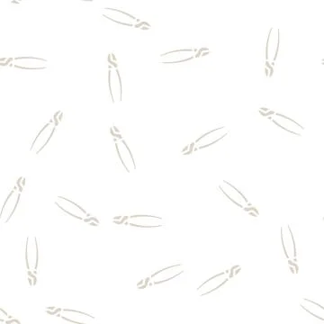Diagonal pliers glyph vector seamless pattern Stock Illustration