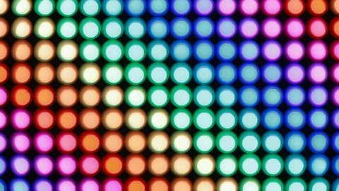 Diagonal rainbow bokeh lights effect background for party Vídeos de archivo 126613318