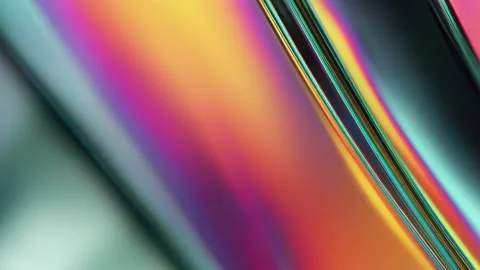 Diagonal Rainbow Prism Holographic Gradient Background Stock-Footage 328274704