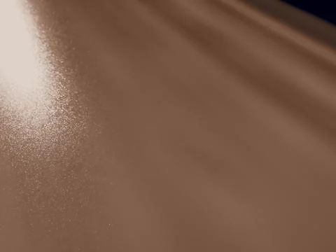 Diagonal rays of light on a beige or brown background. Blurred abstract backg Stock Photos