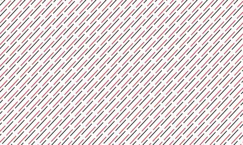 Diagonal Red And Black Dashed Pattern Seamless Minimal Geometric Background.. 스톡 일러스트