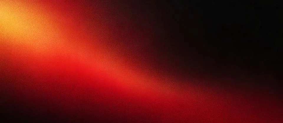 Diagonal red and orange light streak and grain texture Illustrazione stock