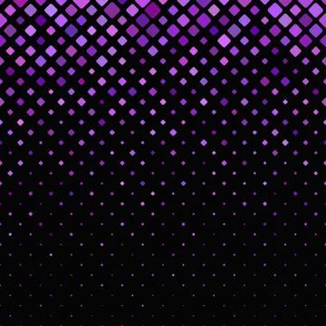 Diagonal rounded square pattern - vector mosaic tile background 스톡 일러스트