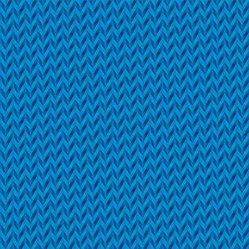Diagonal seamless chevron background in blue tones. Stock Illustration