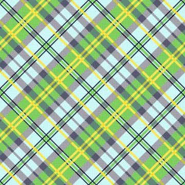 Diagonal seamless tartan texture Stock Illustration