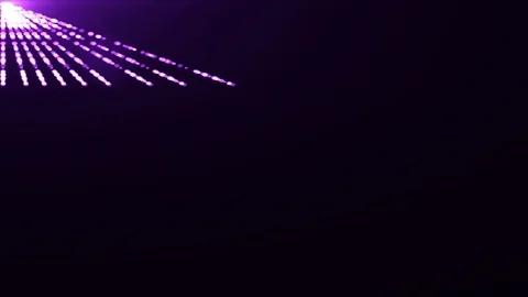Diagonal side moving laser lights optical lens flares shiny bokeh animation art Stock-Footage 85557742