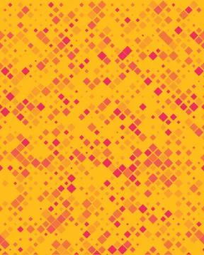 Diagonal square mosaic pattern Stock Illustration