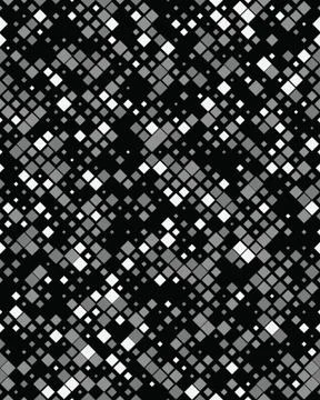 Diagonal square mosaic pattern Stock Illustration