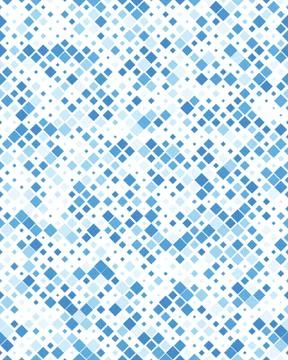 Diagonal square mosaic pattern Stock Illustration