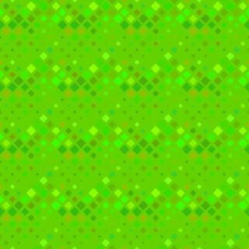 Diagonal square pattern background design - green vector illustration Stockillustratie