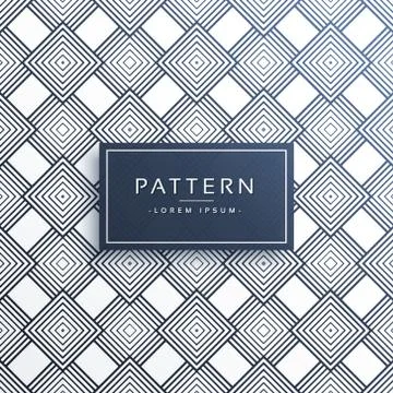 Diagonal squares modern line pattern background Stock Illustration