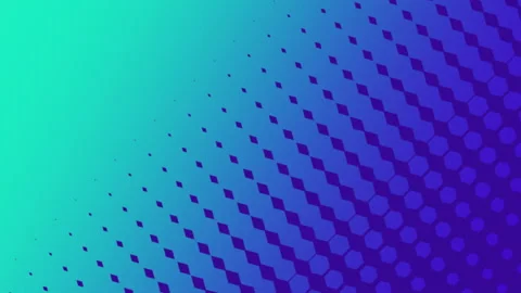 Diagonal stream of cyan to purple spots traverses deep blue vintagestyle Stock Footage 324858386