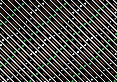 Diagonal striped festive seamless vector pattern Stock Illustration