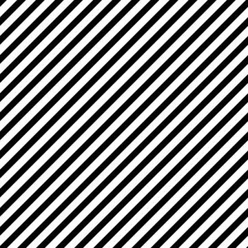 Diagonal striped pattern. Black white seamless background Stock Illustration