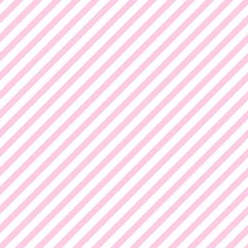 Diagonal striped pattern. Pink white seamless background Stock Illustration