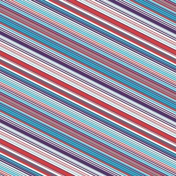 Diagonal stripes seamless pattern 01 red Stock Illustration