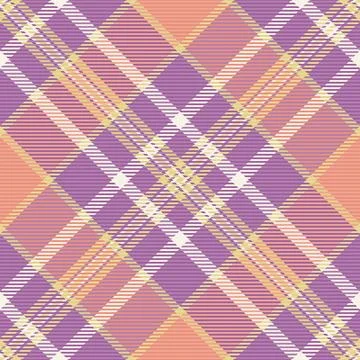 Diagonal tartan background pattern, jersey fabric check textile. France tex.. Stock Illustration