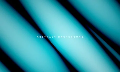 Diagonal teal light beams abstract background, sleek gradient shadows and soft Stock Illustration
