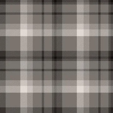 Diagonal textile check texture, goose vector tartan seamless. Neat pattern .. 库存插图