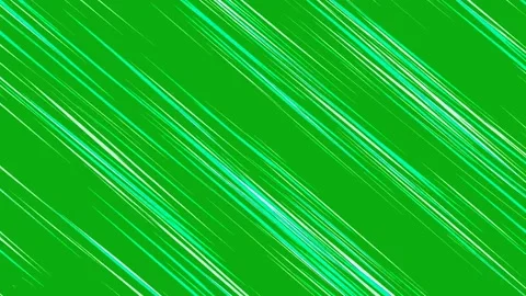 Diagonal top left white anime speed animated on green screen dash comic manga Stock Footage 335217978