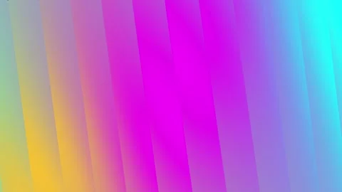 Diagonal vibrant multicolored stripes create a gradient background. 스톡 동영상 299683644
