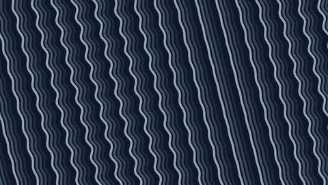 Diagonal wavy stripes in dark blue tones fill the frame with a subtle lighter Stock Illustration