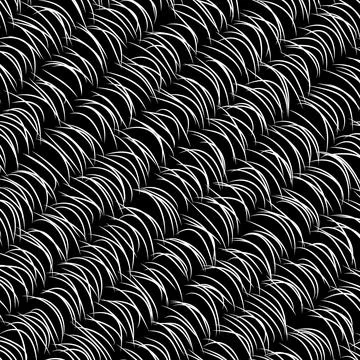 Diagonal white random curvy stripes Stock Illustration
