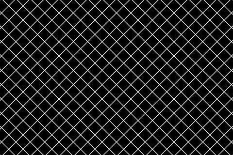 Diagonal white squares grid pattern on black background Stock-Illustration