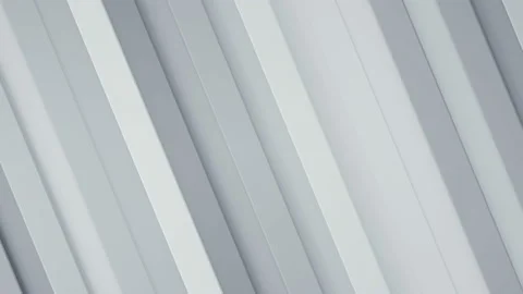 Diagonal white stripes seamless loop 3D render animation 4k UHD 3840x2160 Stock Footage 91935490