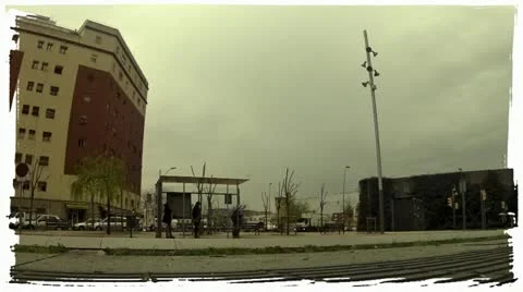 Diagonal_polaroid Video stock 10877660