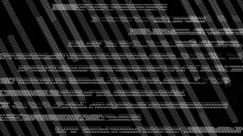 Diagonally parallel white clasp Stock Footage 153292329