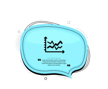 Diagram chart icon. Presentation graph sign. Vector イラスト素材