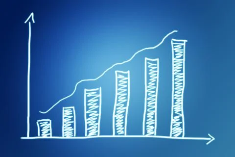 Diagram chart Stock Illustration