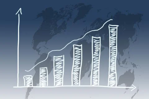 Diagram chart Stock Illustration