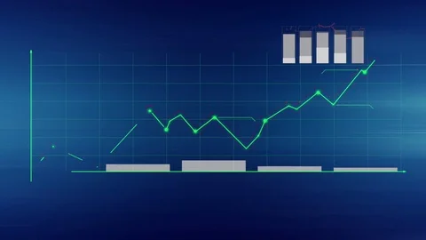 Diagram, Growth chart, graph Stock-Footage 76644841