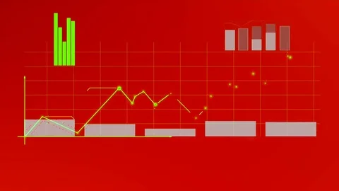 Diagram, Growth chart, graph Video stock 76644853