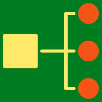 Diagram Icon from Commerce Set 스톡 일러스트