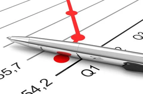 The diagram Stock Illustration