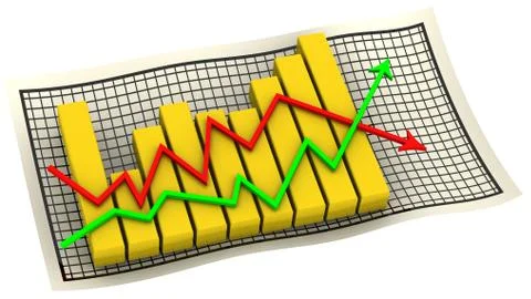 Diagram 库存插图