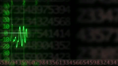Diagram with numbers Video stock 11227458