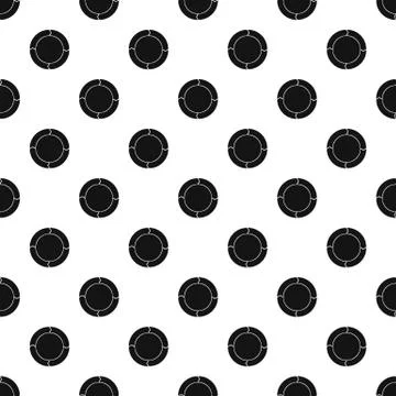 Diagram pie chart with arrows pattern Stock Illustration