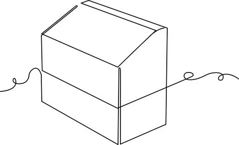 A diagram showcasing a cube with two lines intersecting it, labeled g and d.. Illustrazione stock
