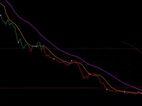 Diagram showing quantitative indicators of development, the state of somethin Foto stock