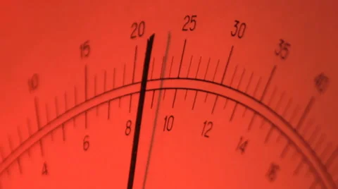 Dial meter Stock Footage 44363725